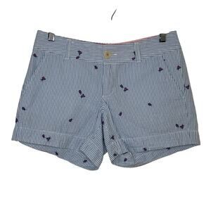 Lilly‎ Pulitzer Women’s Size 4 Callahan Ladybug Seersucker Shorts Preppy Chic